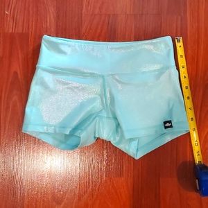 Wodbottom Shiney hiney Teal XS shorts crossfit